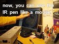 Low-Cost Whiteboard using the Wiimote and GlovePIE