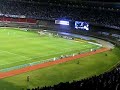 F�bio defendendo o penalti contra o Internacional
