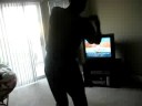 Man Playing Wii