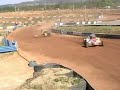 autocross race in hungary   crash