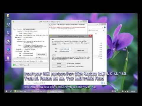 how to repair mtk imei