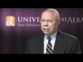 Former U.S. Secretary of State Colin L. Powell at UAlbany