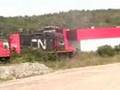 NB Southern local at Saint John August 27 2007