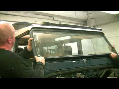 landrover 110 200tdi 300tdi td5 bulkhead how to change and fitting instructions and guide pt21