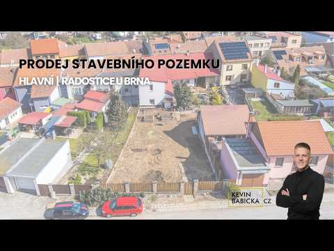 Video Prodej stavebního pozemku v Radosticích u Brna