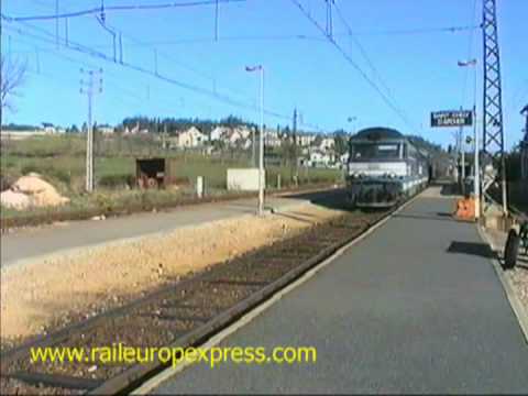 margeride - A 1000 mètres d'altitude, le fret à Saint Chély d'Apcher (48)