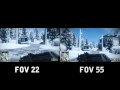 Battlefield Bad Company 2 Different FOV Settings (Field of View)