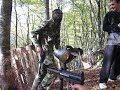 pain(t)ball - dzale pogodjen u guzicu
