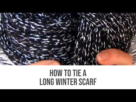 how to tie a scarf pinterest