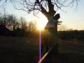 Slackline Backflip by two 11 year old girls Slackline Backflip by two 11 year old girls