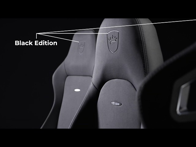 Gamer szék noblechairs EPIC Black Edition Hybrid Bőr