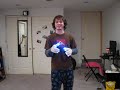 LED glove lightshow, first recording~