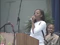 Evangelist Kristina Johnson Preaching AIM 2007 pt. 1