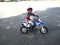 Danny's 1st practice on his new dirt bike