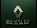 Renault Clio (car) advert 'skiing' 1993