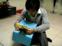 Leon reads his poem