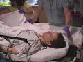 In this clip the patient is given a CT scan. Clip #5 of 8.