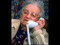 Weird old lady on the phone! Weird old lady on the phone!