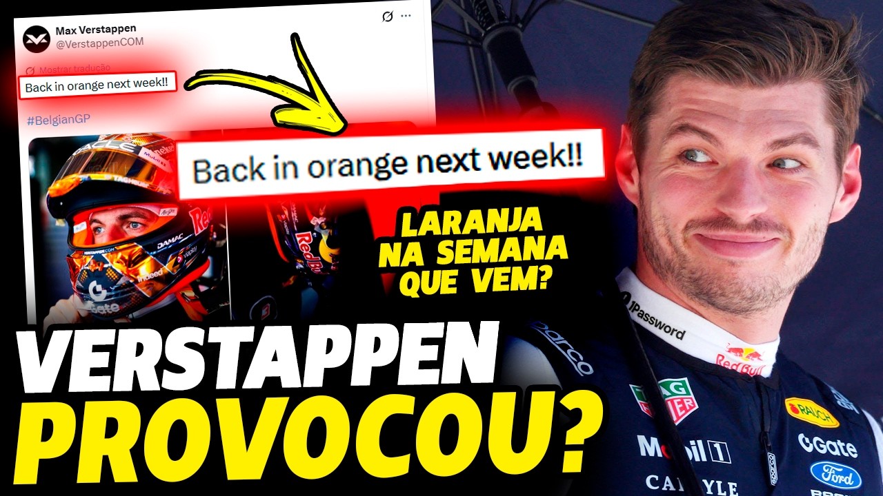 VERSTAPPEN AVISOU? PILOTO POSTA MENSAGEM "ENIGMATICA" EM MEIO À NEGOCIAÇÃO COM MCLAREN | FÓRMULA 1