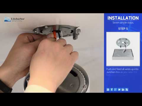 video-linktoworks-How to Install Flush Mount Ceiling Light