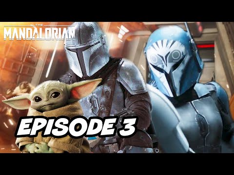 Star Wars The Mandalorian Season 2 Episode 3 - TOP 10 WTF and Movies Easter Eggs