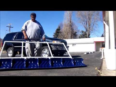 how to go door to door shoveling snow