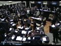 Alfonsín ovación en Diputados