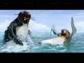 SURFER KELLY SLATER RIDES ANIMATED WAVE