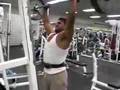 Military press 225, 5 times
