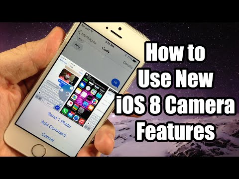 how to use iphone camera