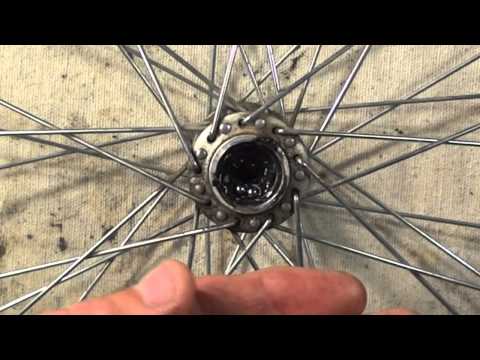 how to rebuild bicycle hub