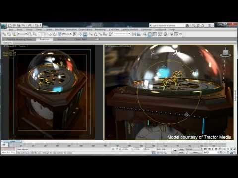 3ds Max Design 2012 New Feature- Nitrous Stylistic Rendering