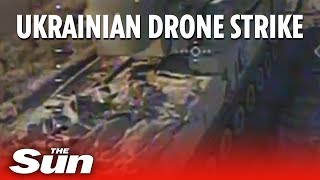 Ukraine-Russia war: FPV drone strike demolishes Ru