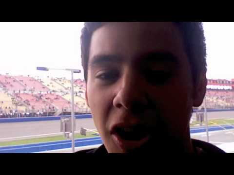 David Archuleta NASCAR Vlog 0