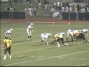 three passes from carson smith during the 8/29/08 game of reagan hs at mount tabor, winston-salem, nc.