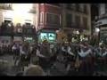 Los Armaos desfilando Lunes Santo en Orihuela