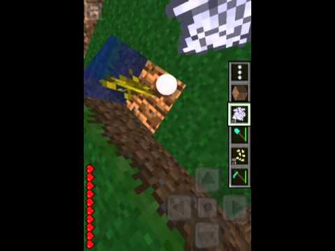 how to harvest melons in minecraft pe