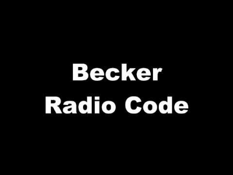 how to code mercedes radio