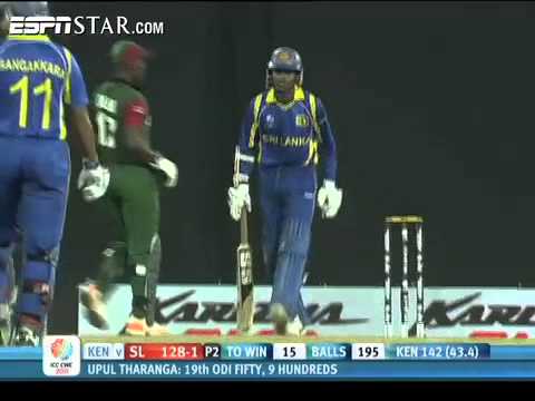 Sri Lanka vs Australia, Match 12, Melbourne, CB Series, 2012 - Sri Lanka's innings