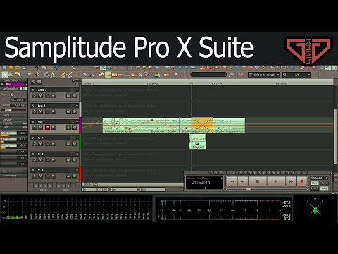 Samplitude Pro X Suite Tutorial en Español