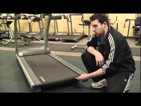 how to adjust treadmill belt