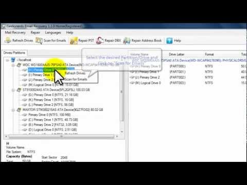 how to repair .dbx file microsoft