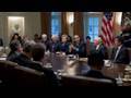 President Obama Speaks to Press After Cabinet Meeting