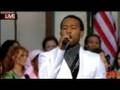 will.i.am & John Legend sing Yes We Can