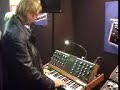  mtv  rick wakeman   mini moog showing