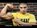Bodybuilder Vance Varian biceps, photos