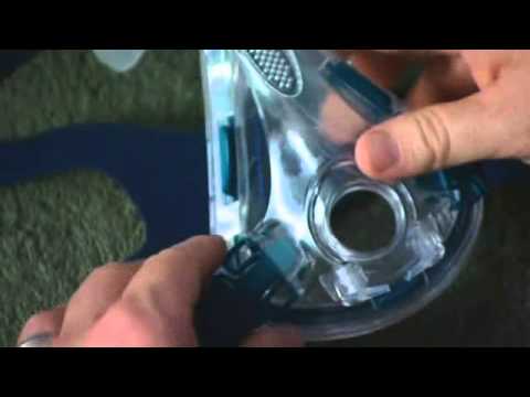how to fit cpap full face mask