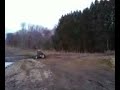 Riding at Richies house
