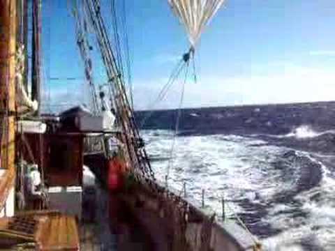Soren Larsen in the Southern Ocean