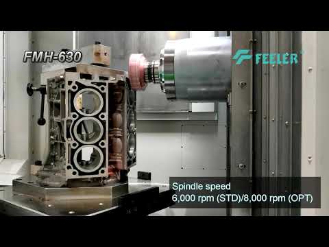 FEELER FMH-630 Horizontal Machining Centers | New Vision Machine Tools, LLC (1)
